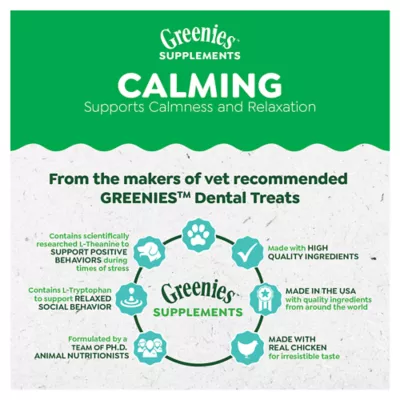 Product Greenies Calming Supplements