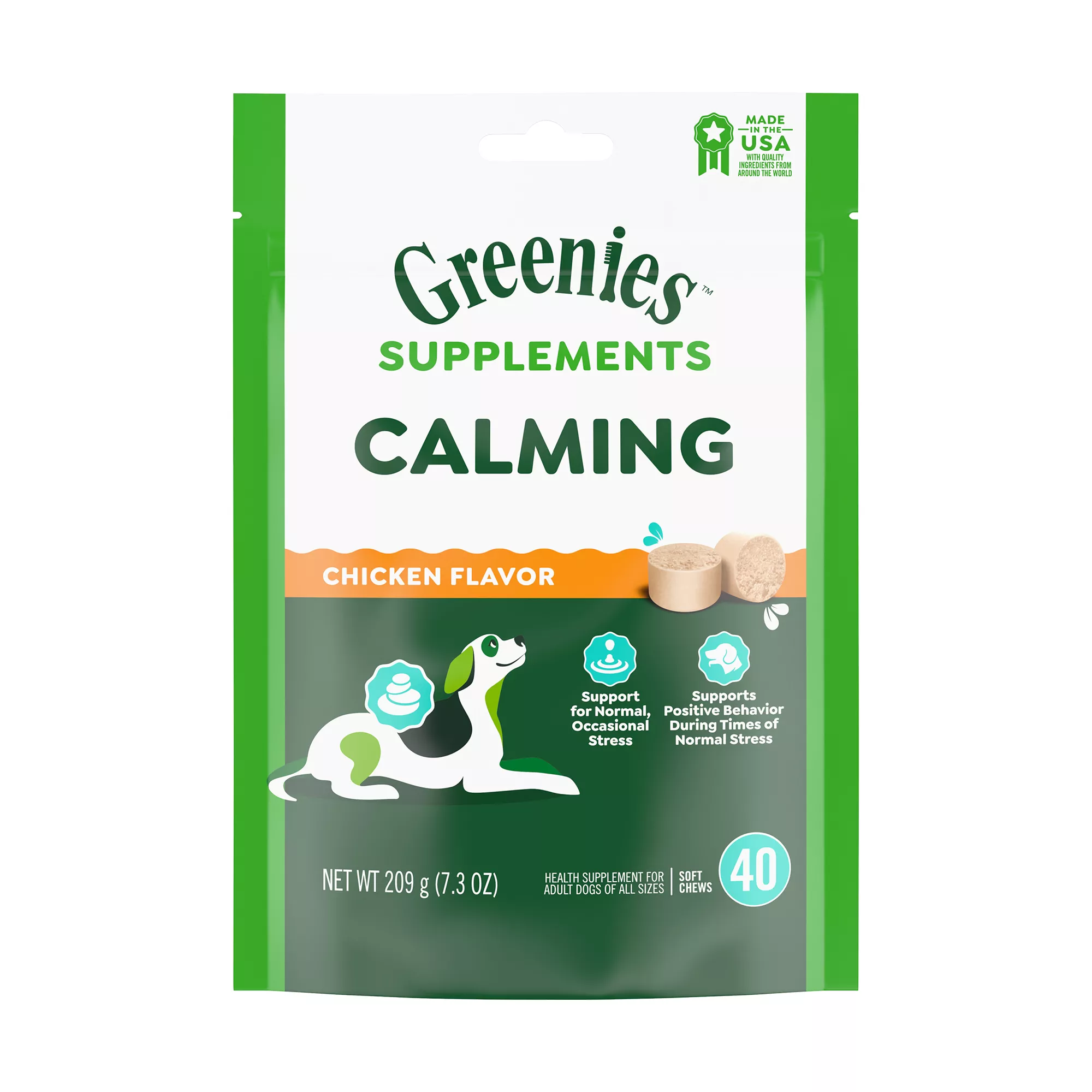 Greenies Calming Supplements