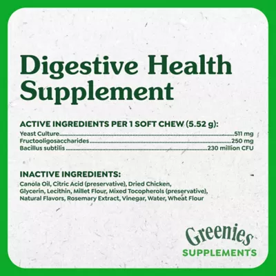 Greenies Dog Digestive Health Supplements, Active Probiotics, Chicken Flavor, 40-80 Count - Image 9