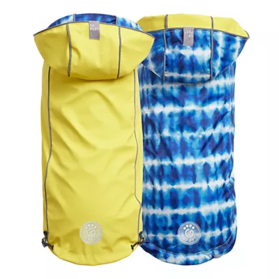 GF PET® Elasto-fit® Printed Reversible Dog Raincoat - Image 1
