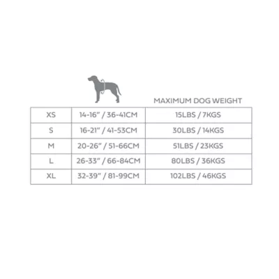Product GF PET® Elasto-fit® Printed Reversible Dog Raincoat