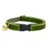 Made By Cleo® Velvet Leaf Green Breakaway Cat Collar image thumbnail 1