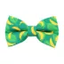 Made By Cleo® Going Bananas Green Tropical Cat Bow Tie image thumbnail 1