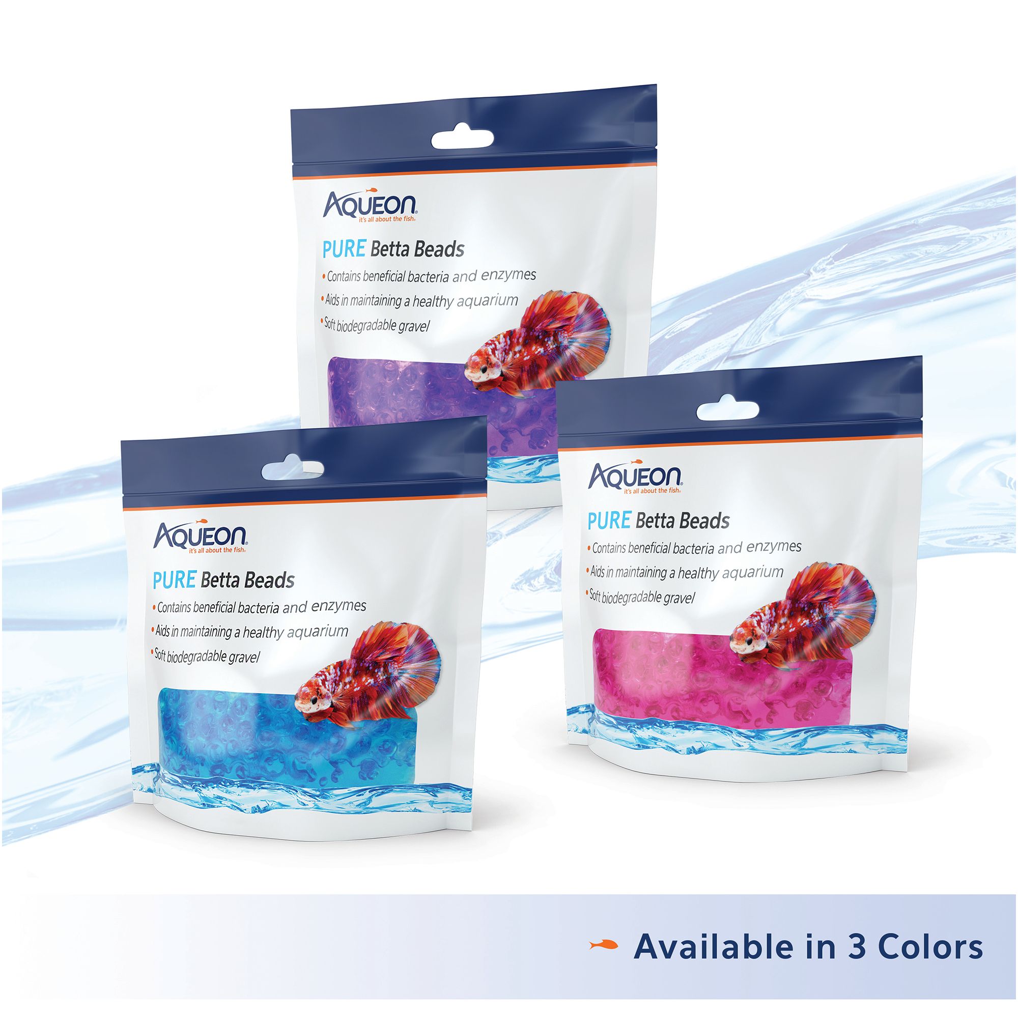 Aqueon® Betta Beads for Betta Fish Tanks - thumbnail 7