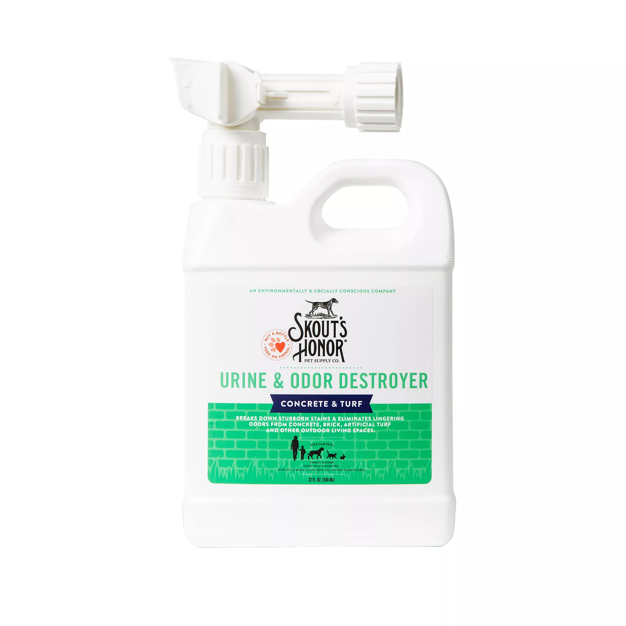 Skout's Honor Outdoor Turf & Concrete Urine & Odor Destroyer