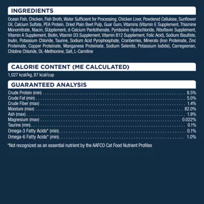 Product Authority Urinary Tract Heath & Hairball Control Adult Cat Food - Pate, 3 OZ