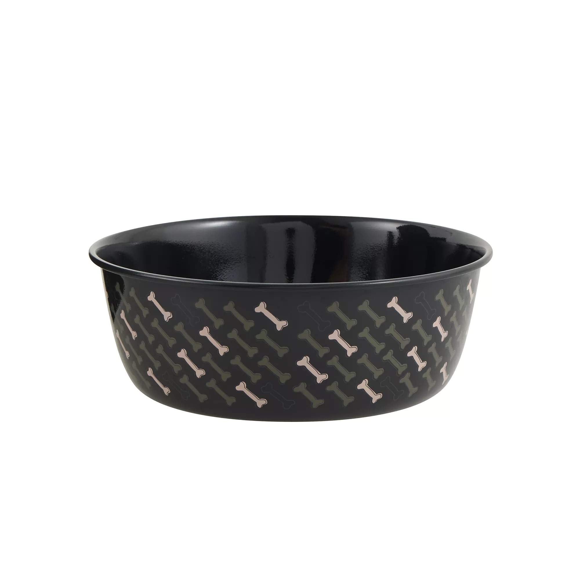 Top Paw Novelty Bone Print Dog Bowl