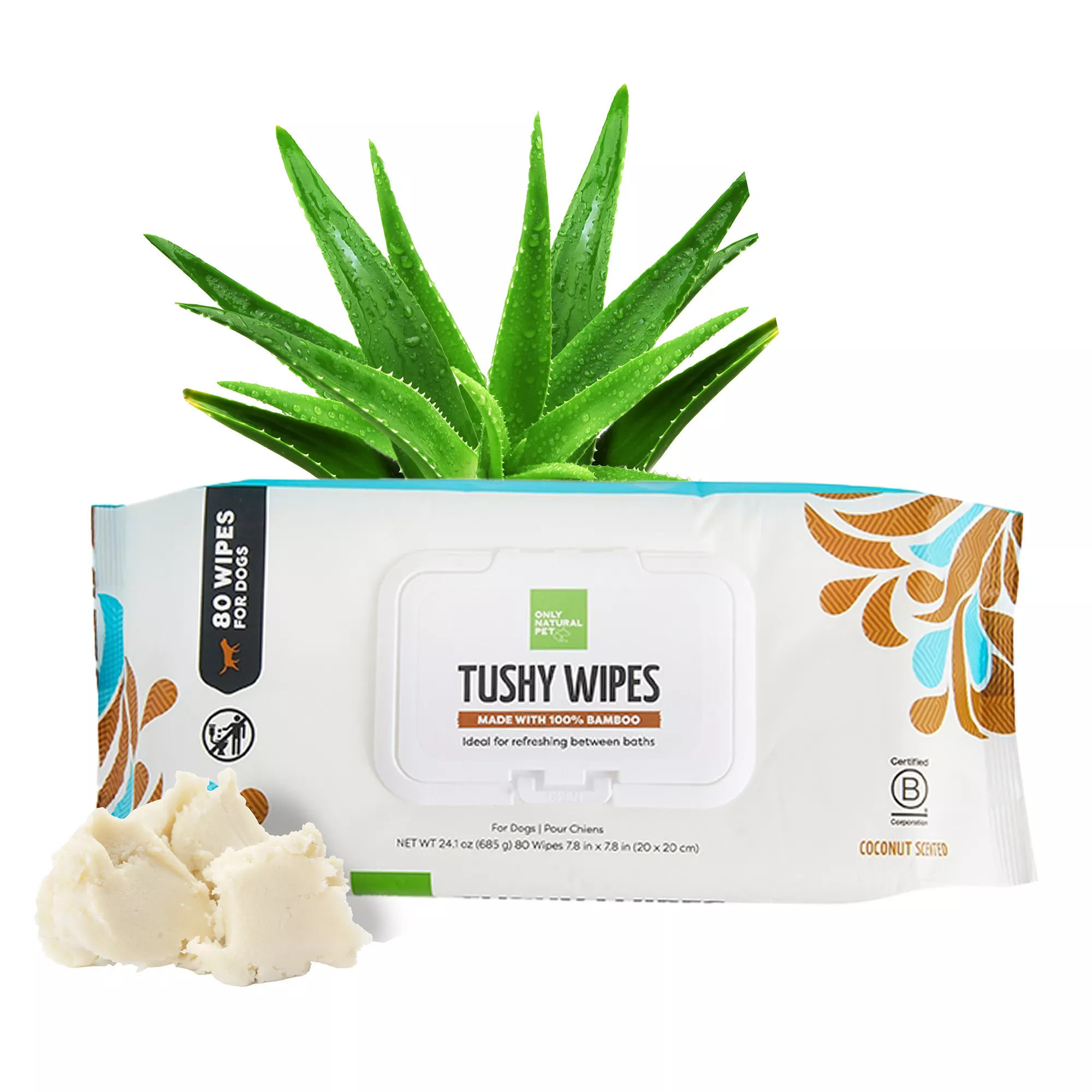 Only Natural Pet® Tushy Wipes