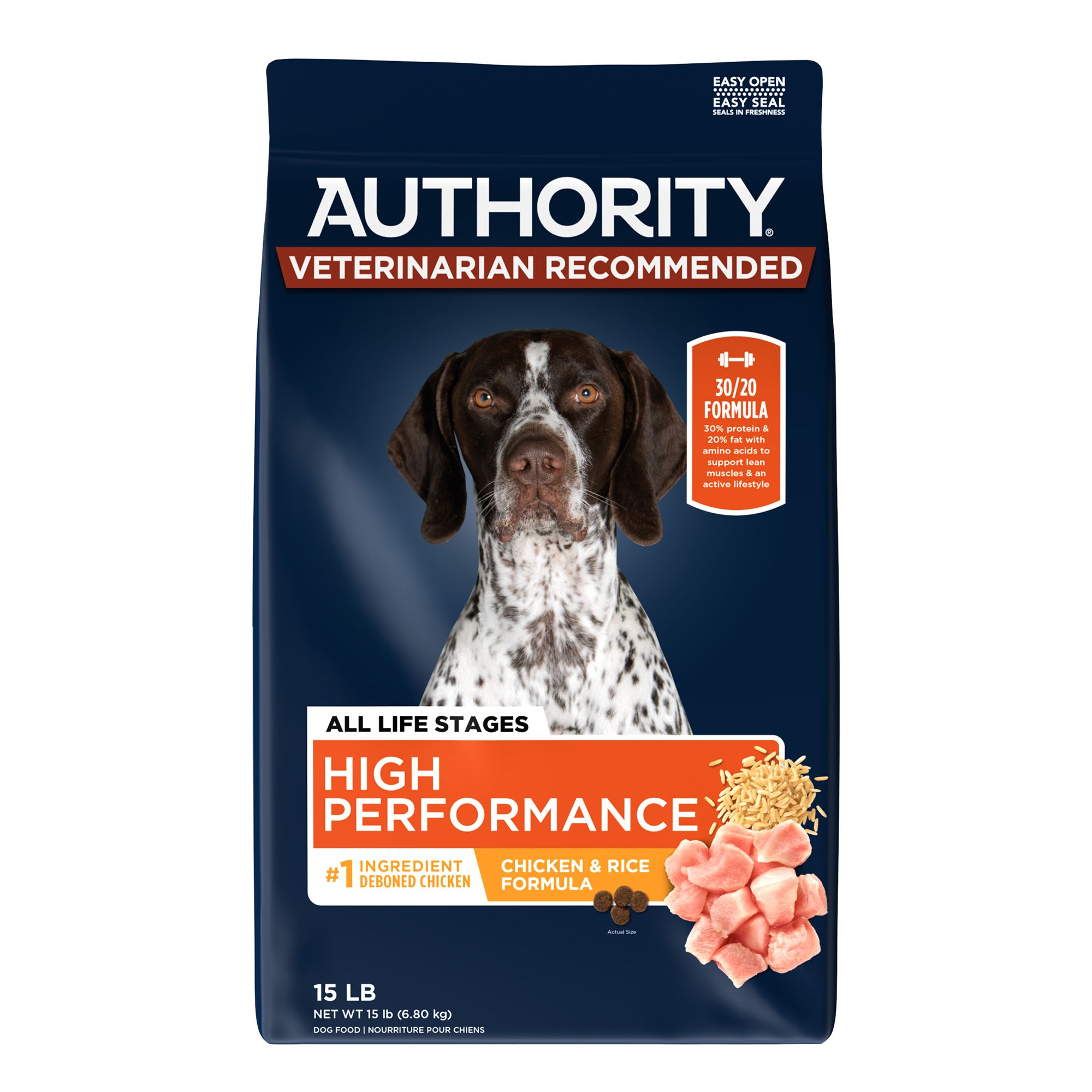 Authority all stages dog food hotsell