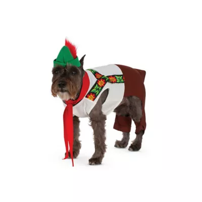 Rubie's Pet Shop Halloween Lederhosen Dog & Cat Costume - Image 1