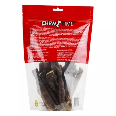 Product Chew Time Stick Dog Treat - Beef Lung, Natural