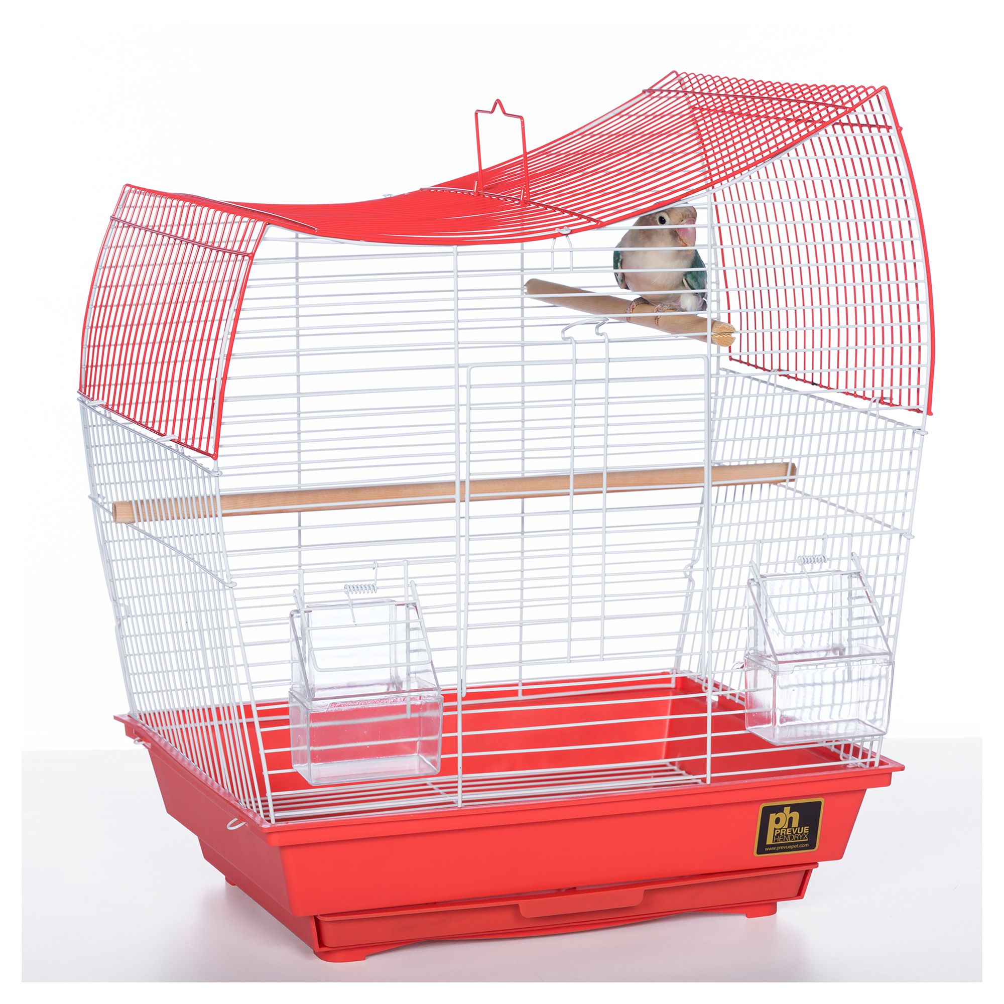 thumbnail image 2 of Prevue Pet Products South Beach Wave Top Bird Cage Lime Green 2 of 9