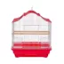 Prevue Pet Products Soho Crown Roof Cockatiel Cage Red & White image thumbnail 1