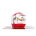 Prevue Pet Products Soho Crown Roof Cockatiel Cage Red & White image thumbnail 2