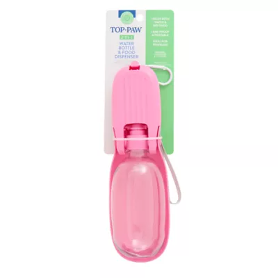 Product Top Paw 2-in-1 Water Bottle & Food Dispenser
