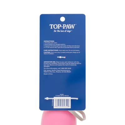 Product Top Paw 2-in-1 Water Bottle & Food Dispenser
