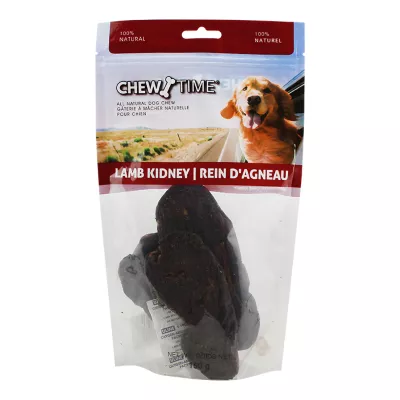 Product Chew Time All Natural Dog Treats - Lamb Kidney