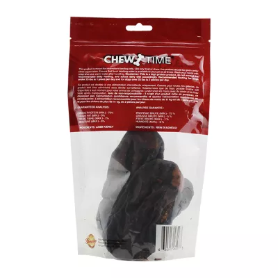 Product Chew Time All Natural Dog Treats - Lamb Kidney