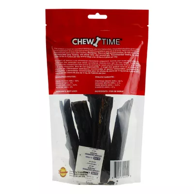 Product Chew Time All Natural Dog Treats - Beef Liver