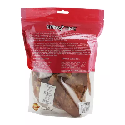 Product Chew Time All Natural Dog Treats - Pig Ears