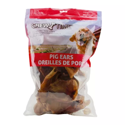 Product Chew Time All Natural Dog Treats - Pig Ears