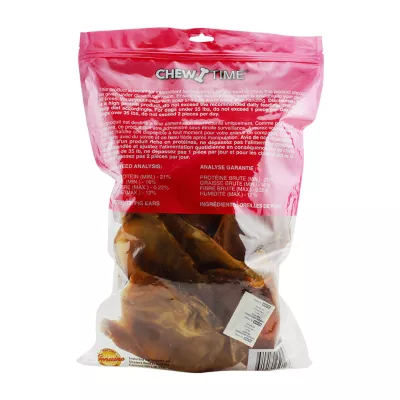 Product Chew Time All Natural Dog Treats - Pig Ears