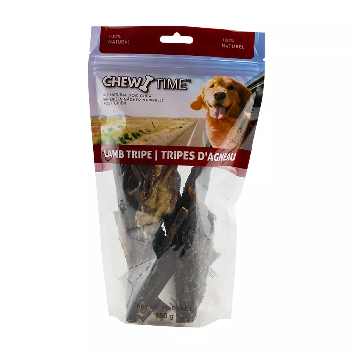 Chew Time All natural Dog Treats - Lamb Tripe