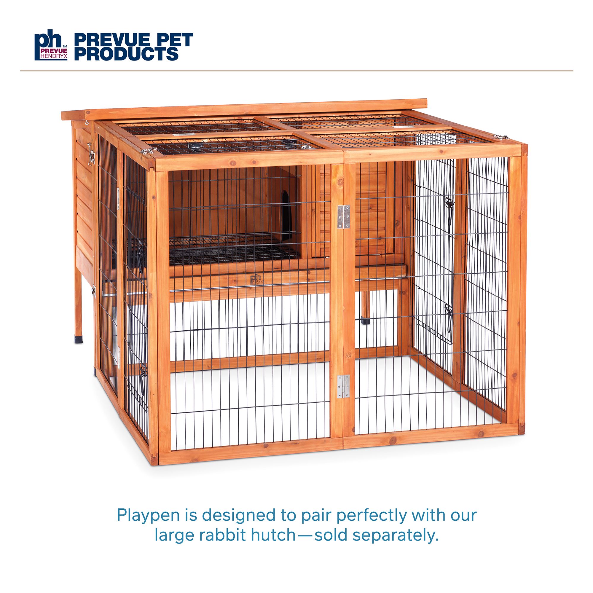 Prevue Pet Products Large Rabbit Playpen - Small Pet Exercise Pen - thumbnail 5