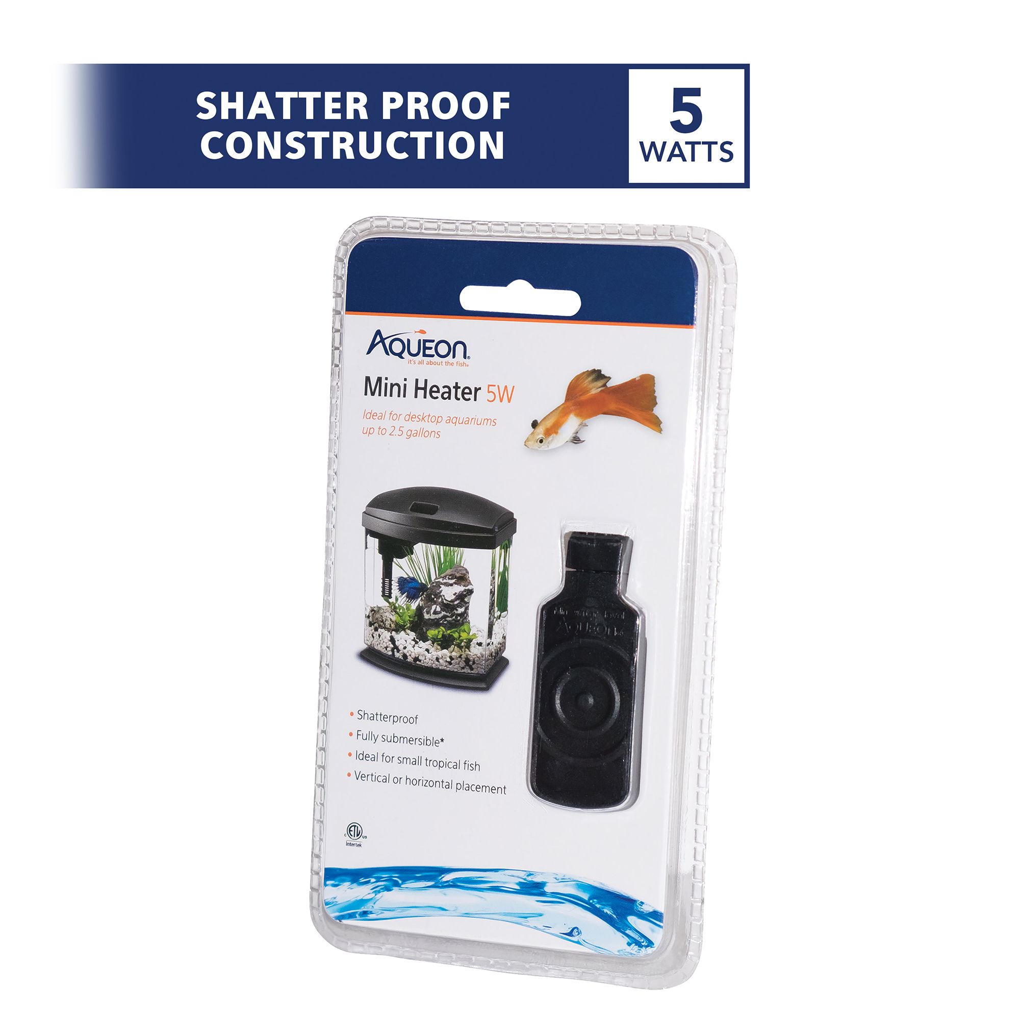 Aqueon® Flat Aquatic Heater 5-Watt for Fish Tanks - thumbnail 2