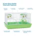 Prevue Pet Products Deluxe Cage Lime Green image thumbnail 3