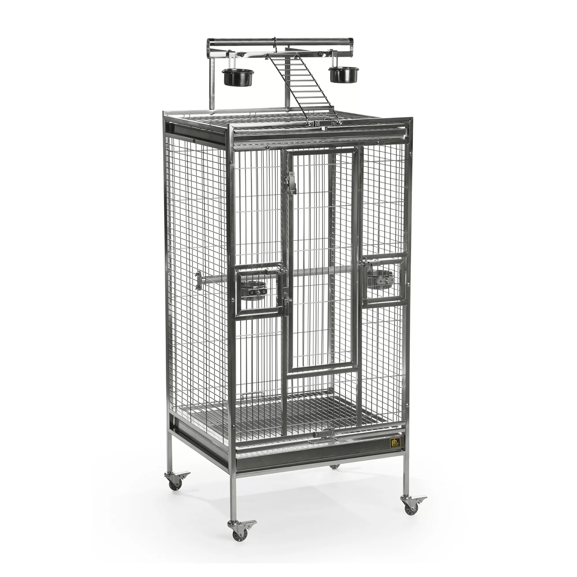 Prevue Pet Products Medium Stainless Steel Playtop Bird Cage