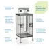 Prevue Pet Products Medium Stainless Steel Playtop Bird Cage image thumbnail 3