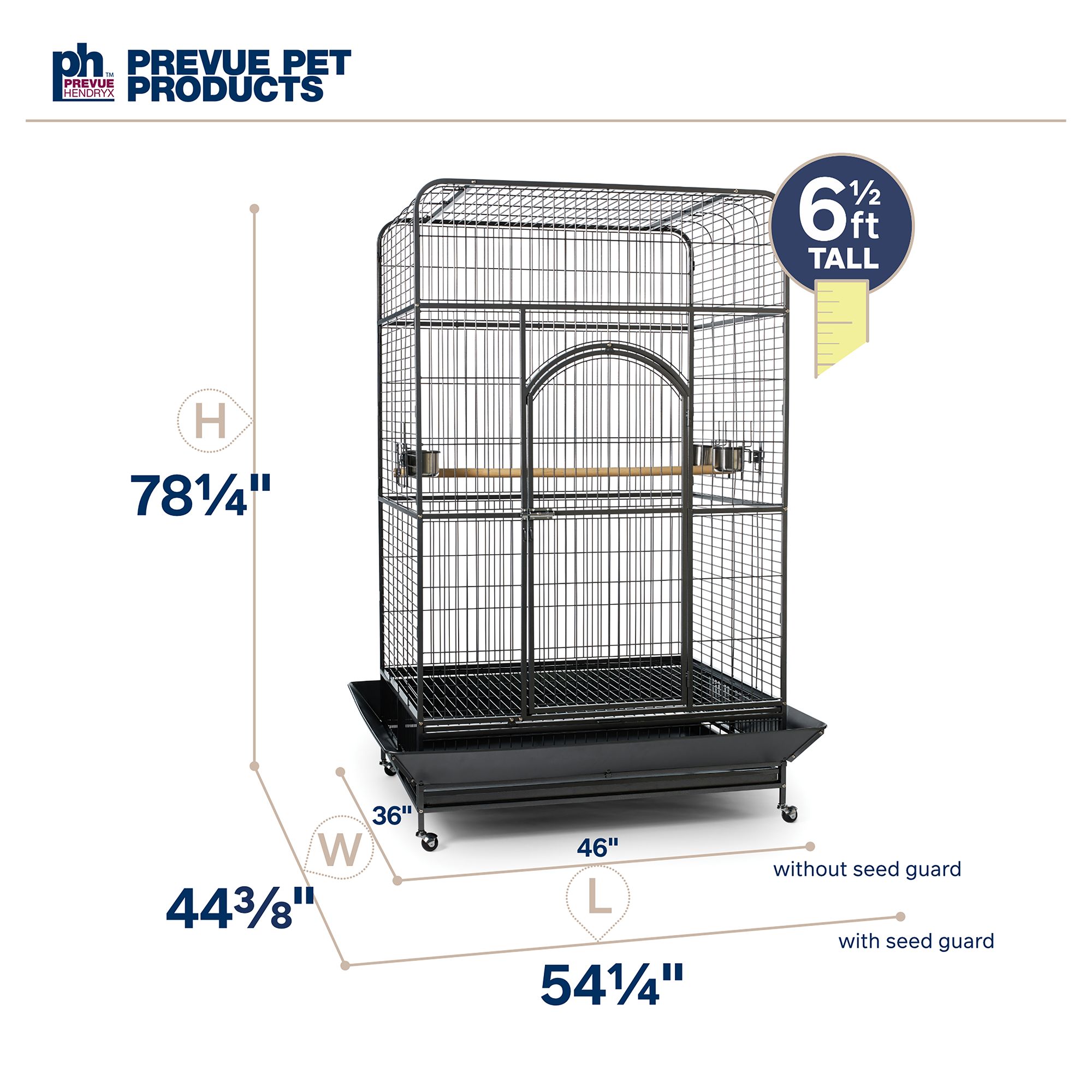 Prevue Pet Products Empire Macaw Bird Cage for Macaws - thumbnail 4