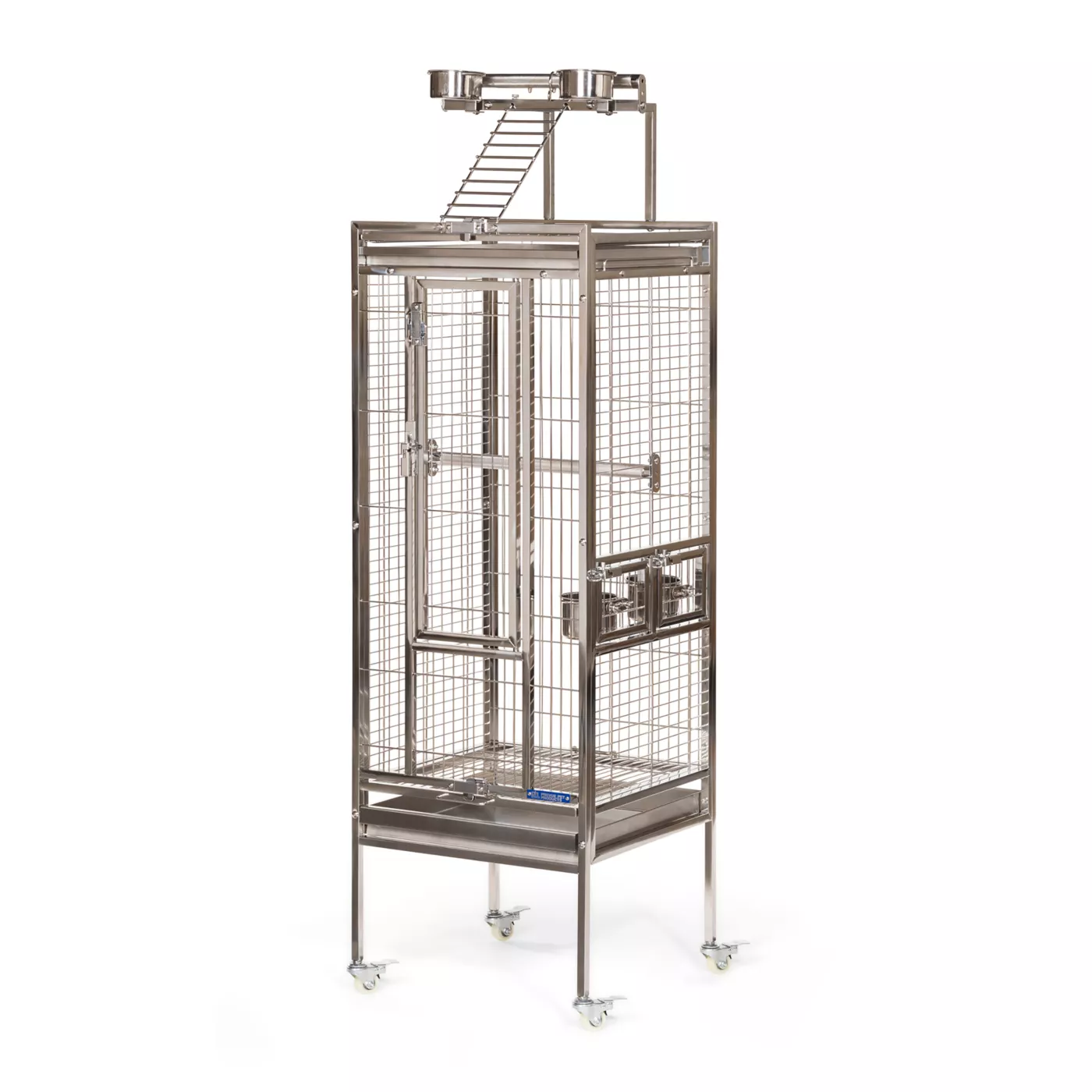 Product Prevue Pet Products Small Stainless Steel Playtop Bird Cage