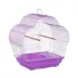 Prevue Pet Products Palm Beach Scallop Roof Budgie Cage Purple & White image thumbnail 4
