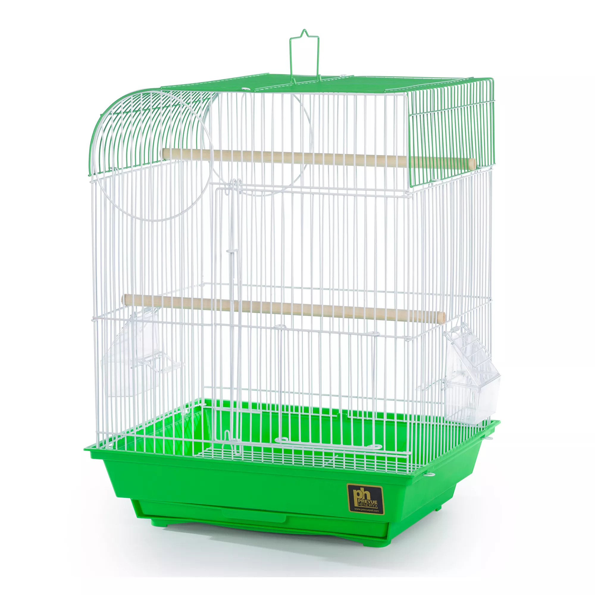 Prevue Pet Products South Beach Wave Top Bird Cage Lime Green