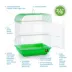 Prevue Pet Products South Beach Wave Top Bird Cage Lime Green image thumbnail 4