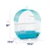 Prevue Pet Products South Beach Flat Top Bird Cage Teal image thumbnail 2