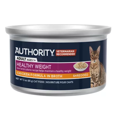 Product Authority Healthy Weight Adult Cat Wet Food - Shredded, 3 Oz