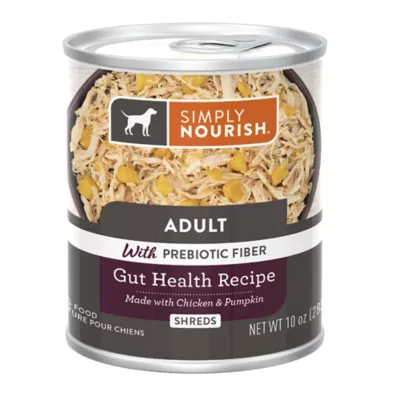 Product Simply Nourish Gut Health Recipe Adult Dog Food - Chicken & Pumpkin, 10 OZ