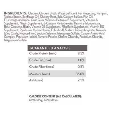 Product Simply Nourish Gut Health Recipe Adult Dog Food - Chicken & Pumpkin, 10 OZ