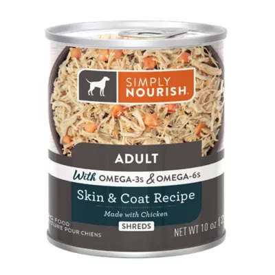 Product Simply Nourish Skin & Coat Recipe Adult Dog Food - Chicken, 10 OZ