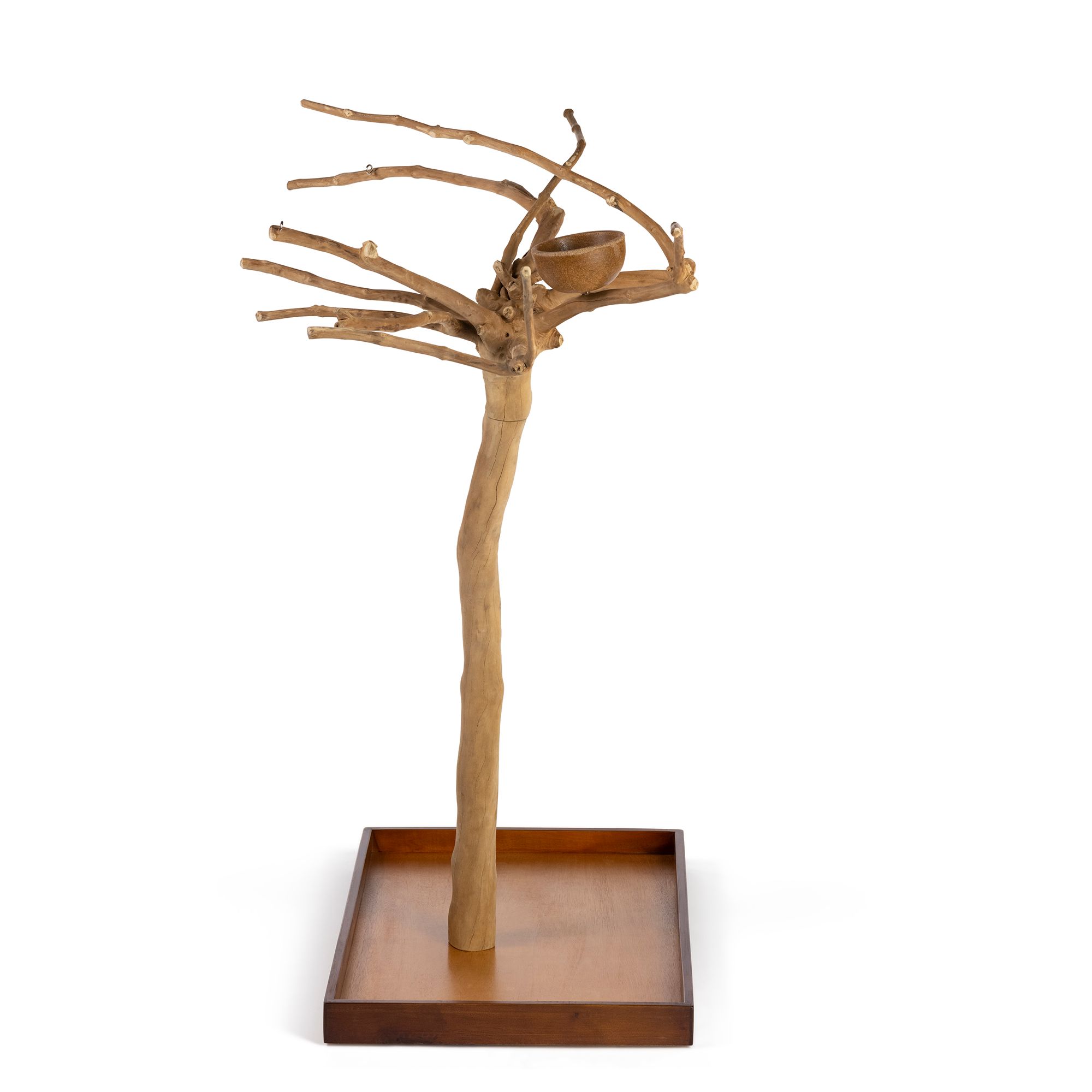 Prevue Pet Products Coffeawood Java Tree Extra-Small Floor Playstand - Pet Bird Playstand - thumbnail 3