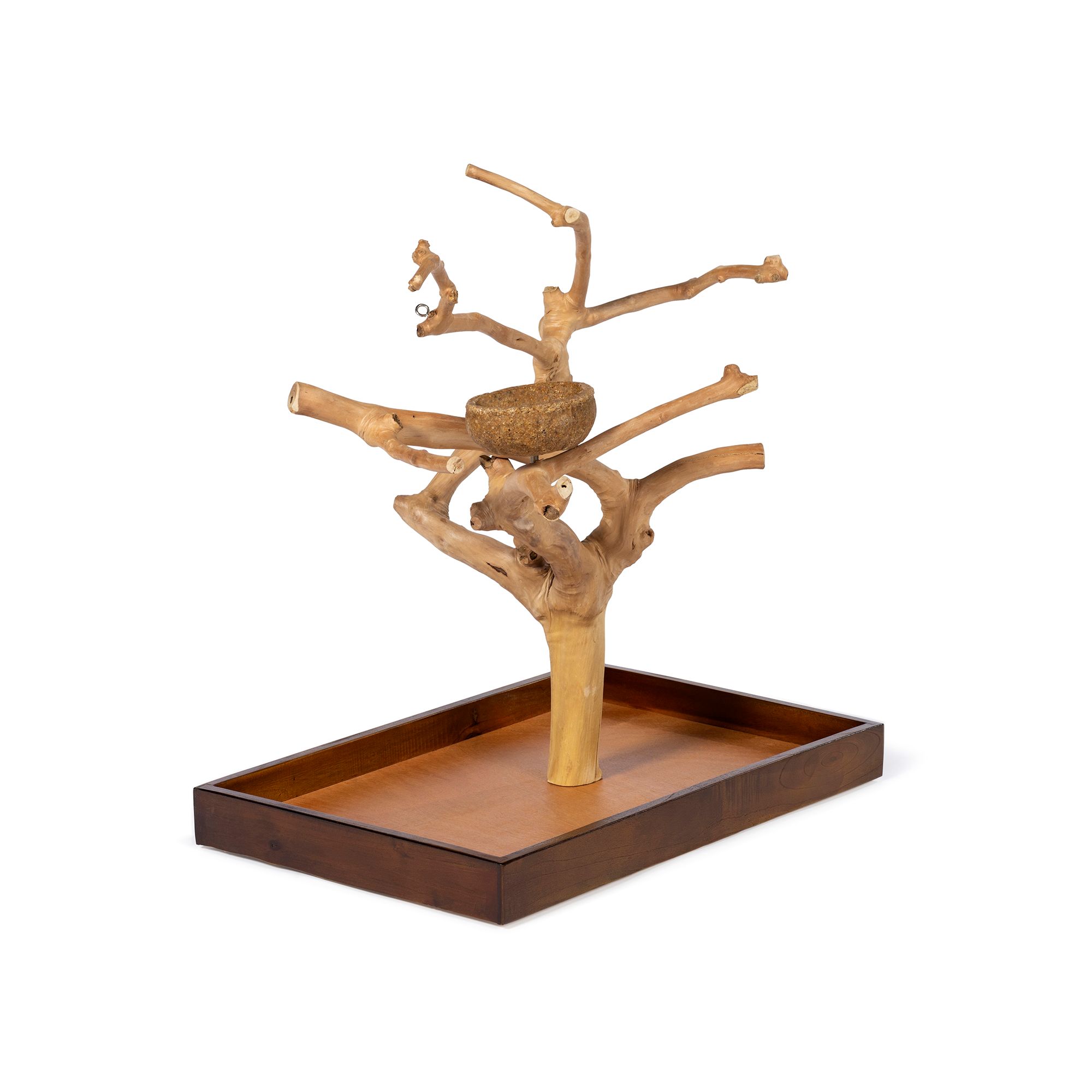 Prevue Pet Products Coffeawood Java Tree Minis Medium Table Top Playstand for Pet Birds - thumbnail 2