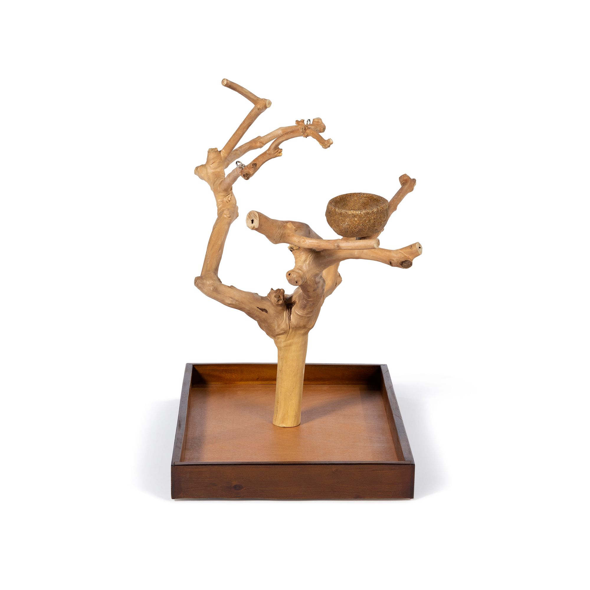 Prevue Pet Products Coffeawood Java Tree Minis Medium Table Top Playstand for Pet Birds - thumbnail 3