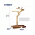 Prevue Pet Products Coffeawood Java Tree Large Floor Playstand image thumbnail 5