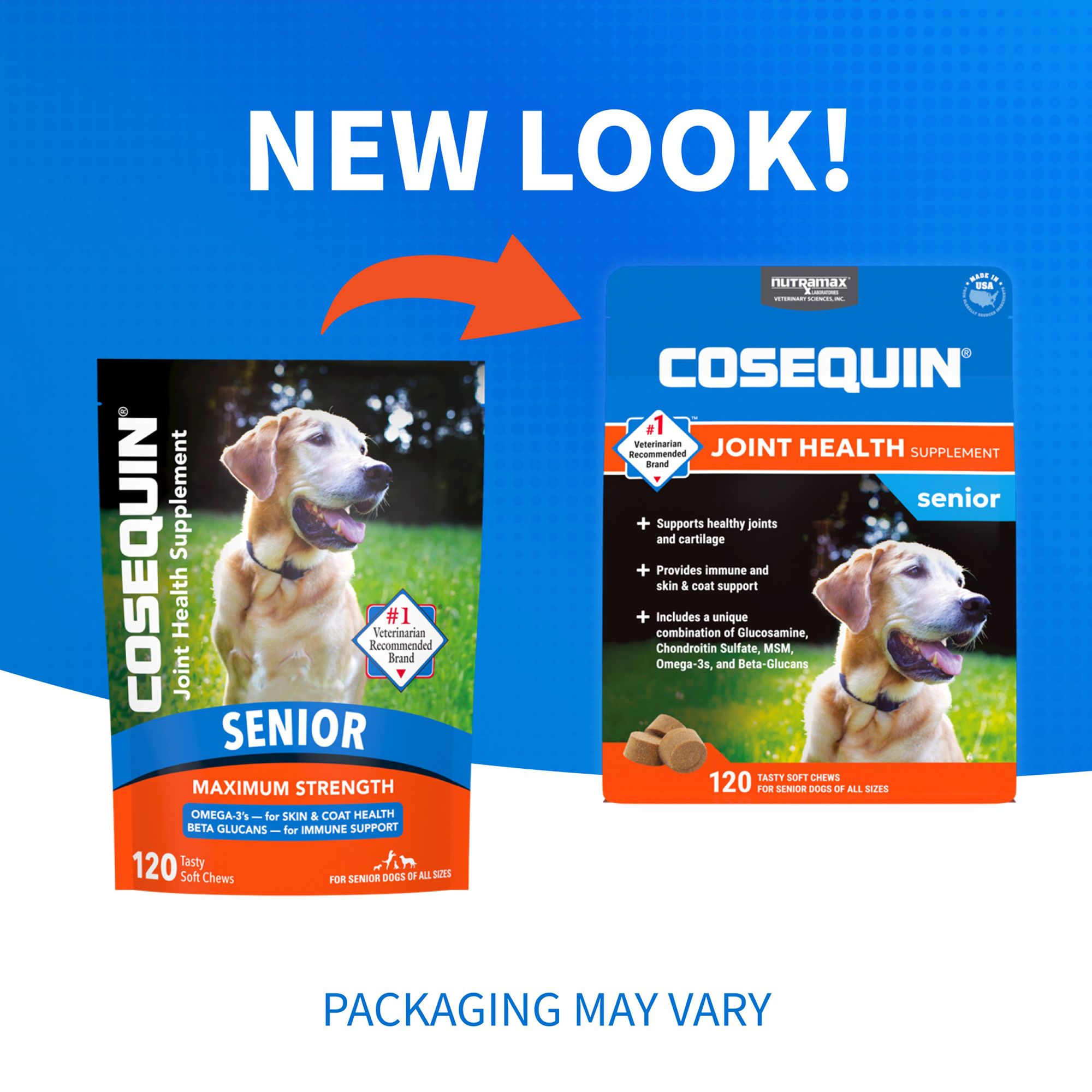 Nutramax® Cosequin® Senior Dog Joint Health Supplement with