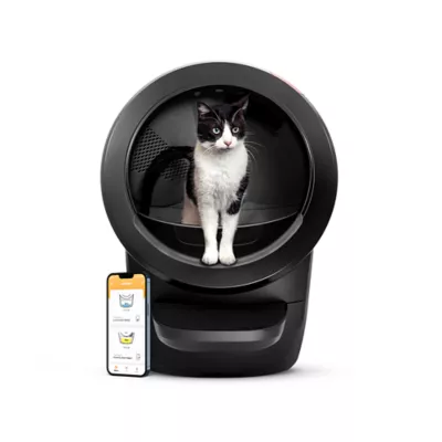 Whisker Litter Robot 4 with Step Black