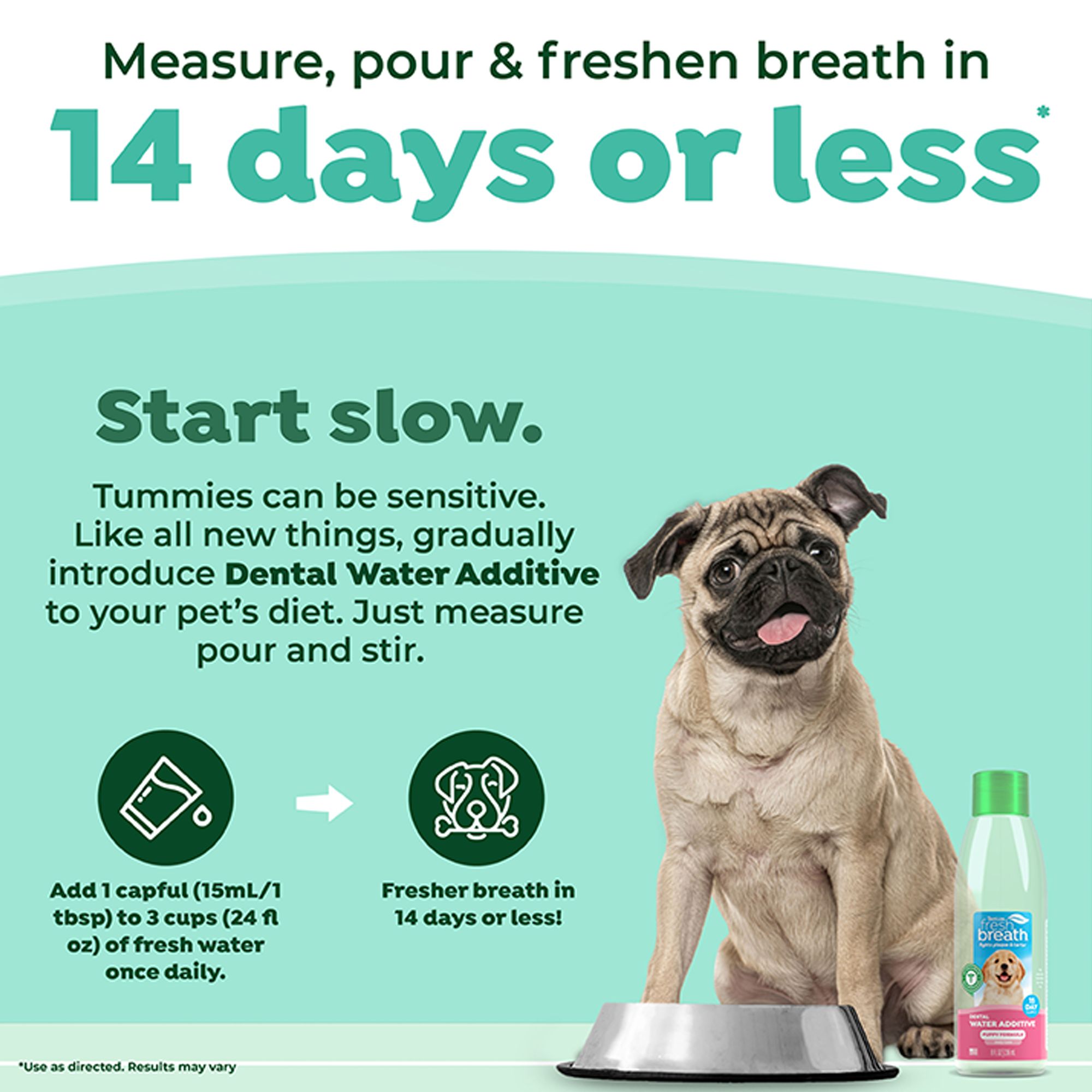 thumbnail image 2 of Petlab Co. Dog Dental Formula Water Additive – Fresh Breath & Clean Teeth – 8 Oz (Exp 4/27) 2 of 6