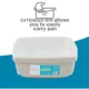 Product ExquisiCat White & Tan Sifting Litter Box